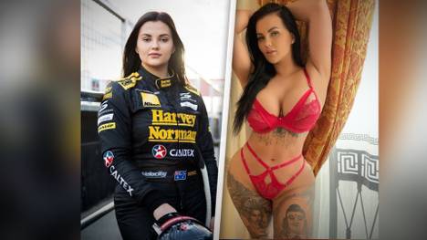 Die 27-Jährige Renee Gracie hat den Rennanzug gegen nackte Haut getauscht. Bei OnlyFans startet die Australierin so richtig durch.