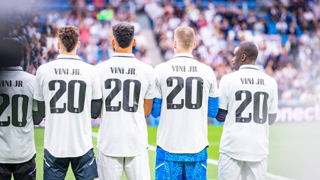 Real-Stars mit toller Geste