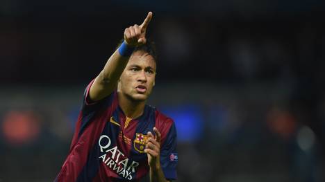 Neymar vom FC Barcelona ist bei Manchester United begehrt