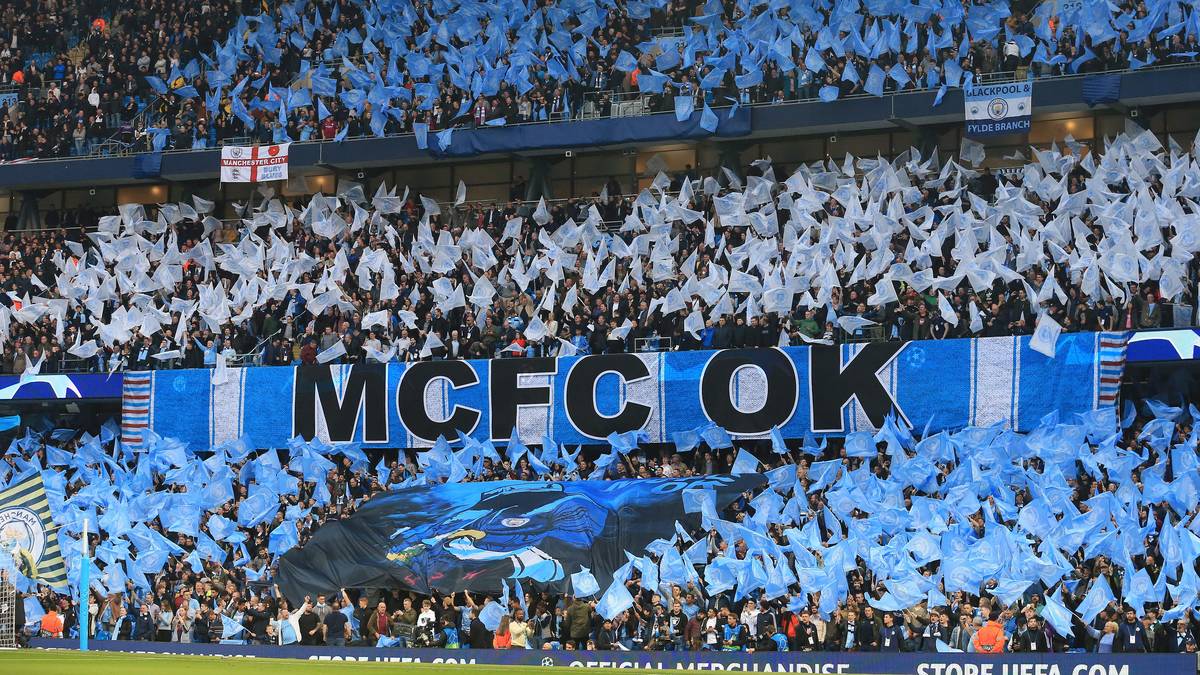 PLATZ 14 - MANCHESTER CITY: 54.087 Zuschauer im Etihad Stadium