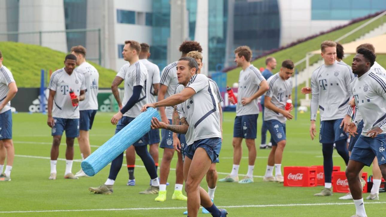 Thiago versucht sich als Baseballer