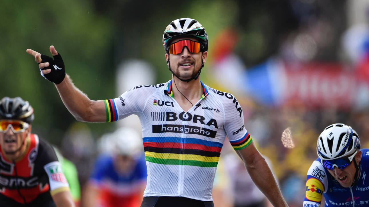 Sagan meldet sich mit Sieg zurück