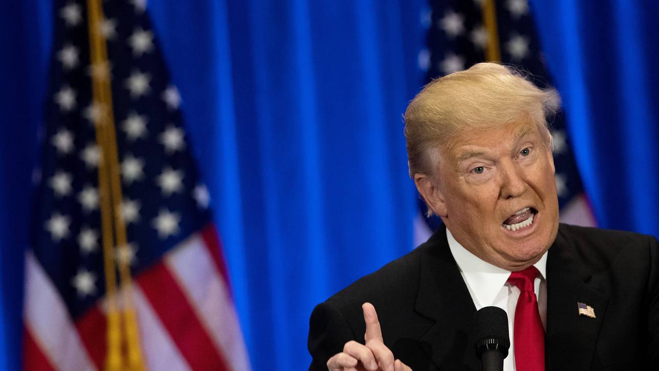 Trump schlägt gegen Ball zurück