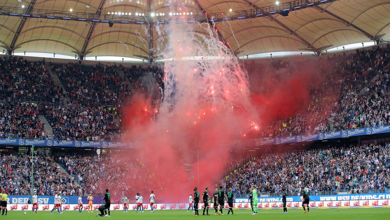 Pyro-Wahnsinn in Hamburg
