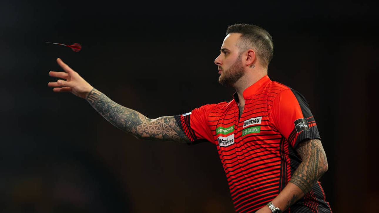 Sohn von Darts-Star spielt groß auf
