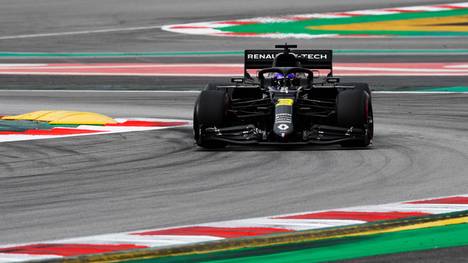 Renault-Pilot Daniel Ricciardo war zufrieden mit seinem Test in Spielberg