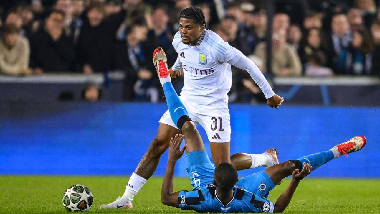 Ex-Leverkusener Bailey trifft: Aston Villa legt in Brügge vor