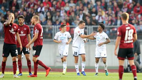 Im Hinspiel siegte Hoffenheim 3:1 beim 1. FC Nürnberg