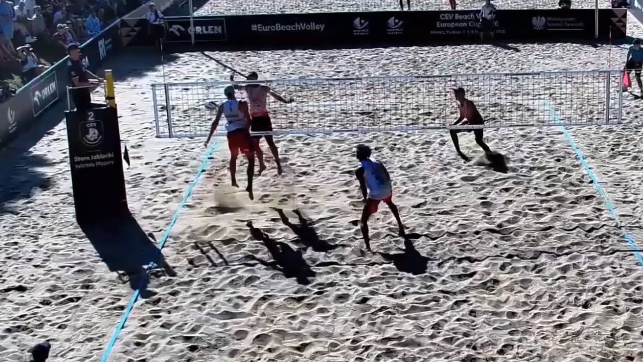 Drama um deutsche Beachvolleyball-Hoffnung | Beachvolleyball-EM