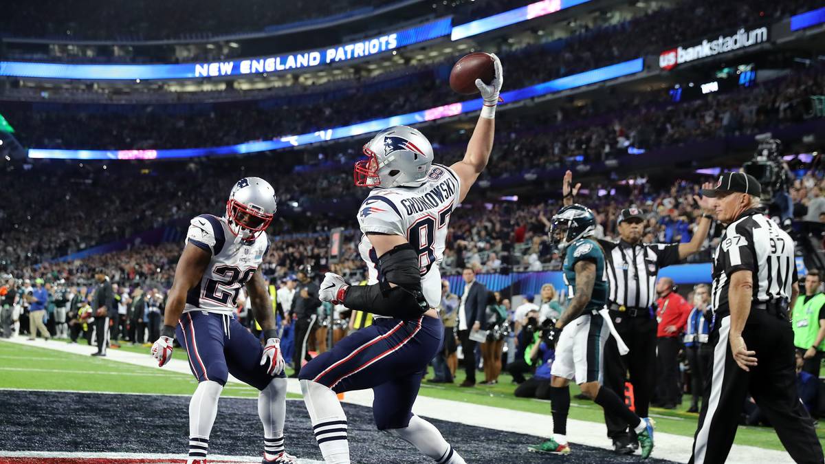 PLATZ 4 - ROB GRONKOWSKI (Tight End, New England Patriots): Overall Rating 99