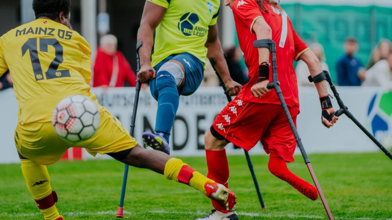 Spektakel in Amputierten-Bundesliga