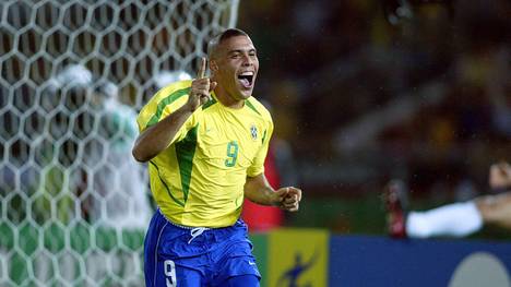Ronaldo schoss mit zwei Treffern im Finale Brasilien zum WM-Titel 2002