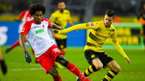 Borussia Dortmund und der FC Augsburg spielten an einem Montag