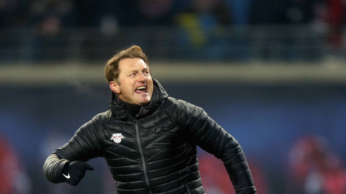 Hasenhüttl schwebt mit seinem Team weiter auf Wolke sieben. Der Leipziger Trainer gibt aber auch zu, dass der Elfmeter vor dem 1:0 nicht berechtigt war
