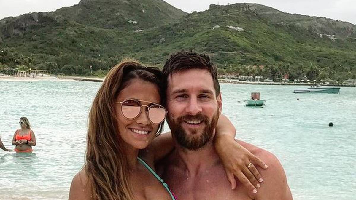 Antonella Roccuzzos Herz schlägt nur für einen: Ehemann und Weltfußballer Lionel Messi. Dem Barca-Star jubelt sie natürlich auch in der Champions League zu. Das Paar hat zwei Kinder
