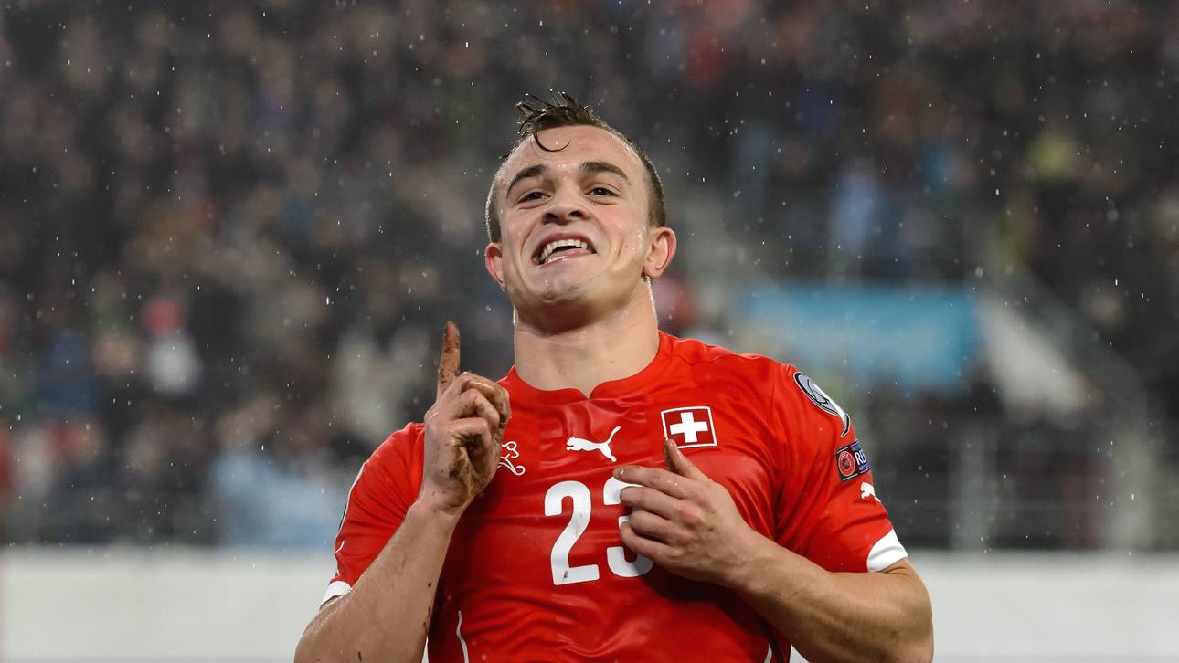 Shaqiri trifft für die Schweiz