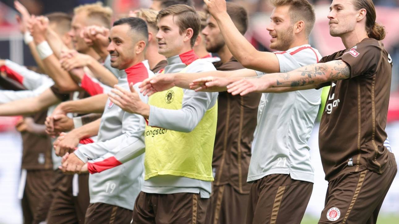 Kantersieg in Sandhausen: St. Pauli setzt Siegesserie fort