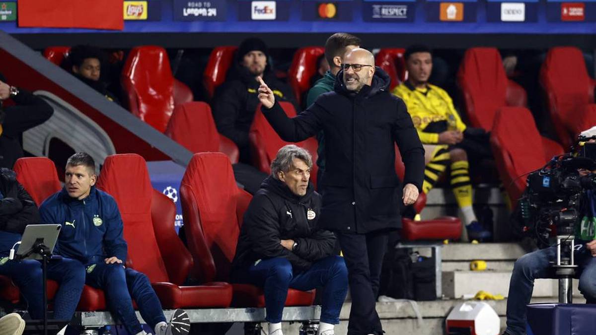 Das Hinspiel zwischen der PSV Eindhoven und Borussia Dortmund endete 1:1