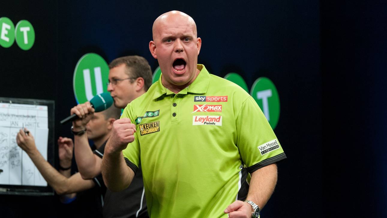 Darts-EM: Van Gerwen siegt klar