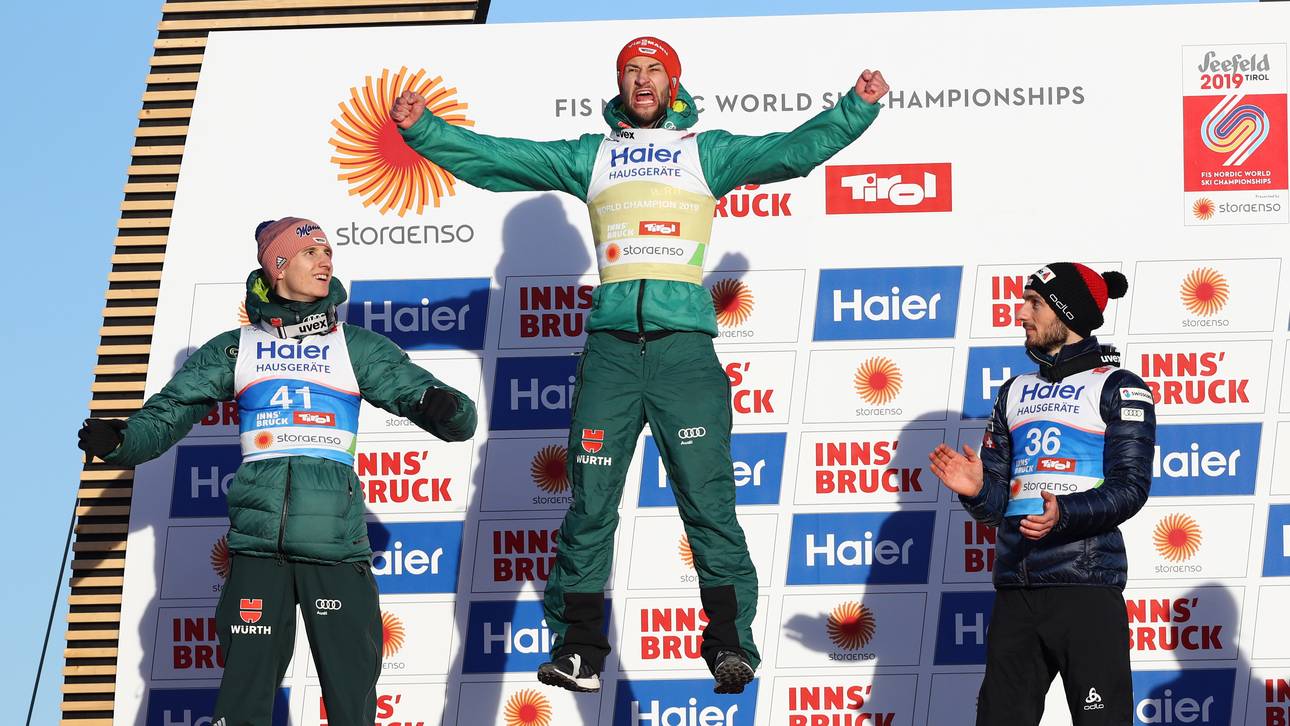 DSV-Doppelerfolg bei Skisprung-WM