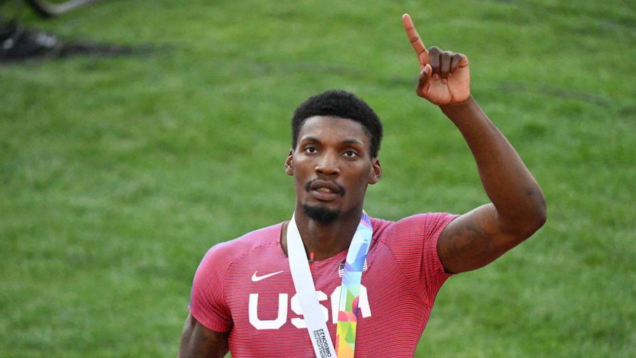 Kerley der schnellste Mann der Welt