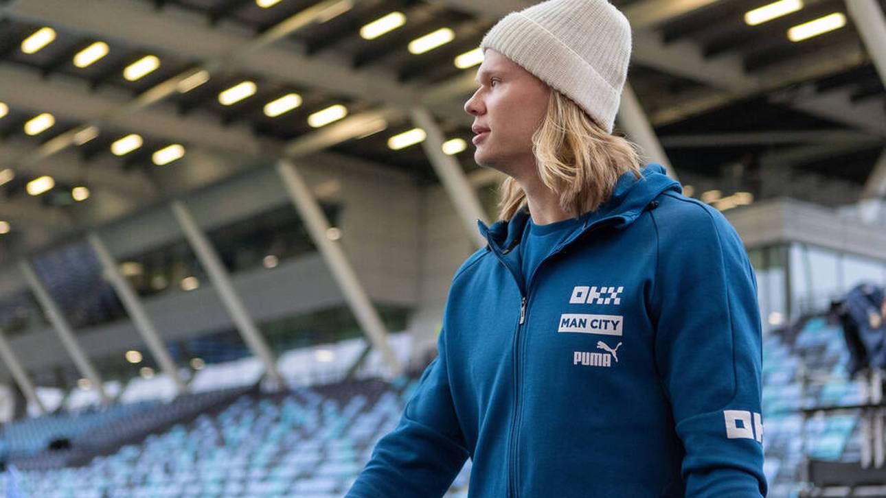 Geniales Video! Haaland allein zu Haus