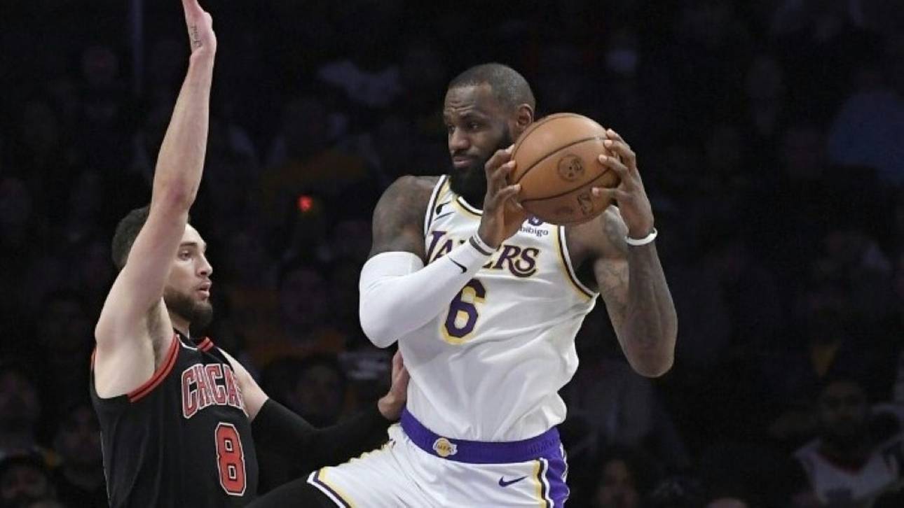 Zurück auf dem Parkett: James dankt dem „LeBron der Füße“