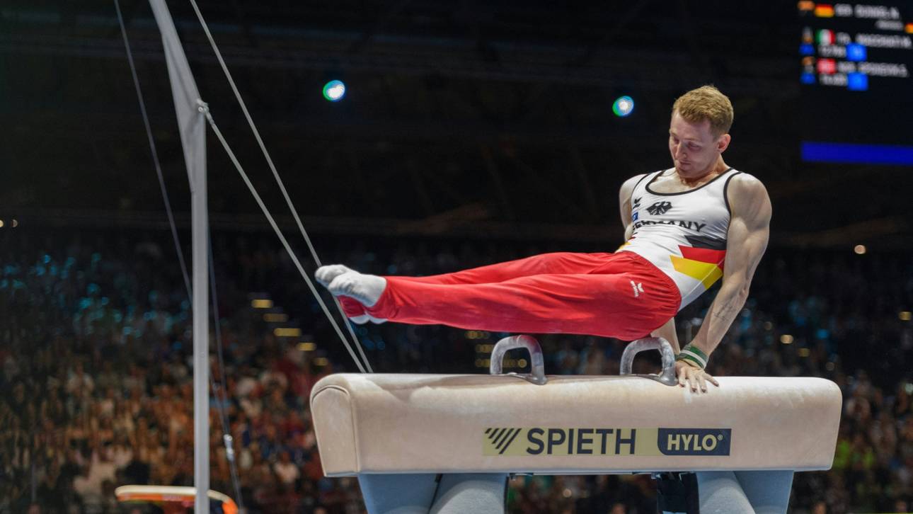 Deutsche Turner verpassen Medaillen