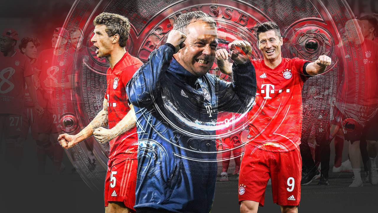 Die Gesichter der 30. deutschen Meisterschaft des FC Bayern München
