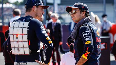 Fahren bei Red Bull auf höchst unterschiedlichem Niveau: Max Verstappen und Sergio Perez