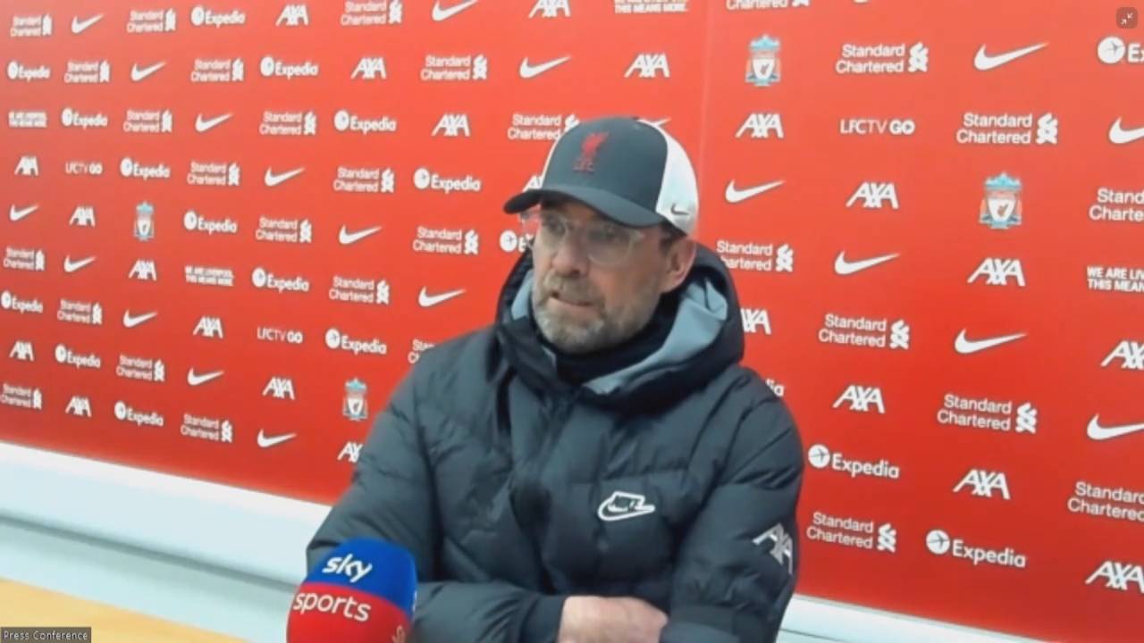 Jürgen Klopp nennt den Grund für die Auswechslung von Mo Salah