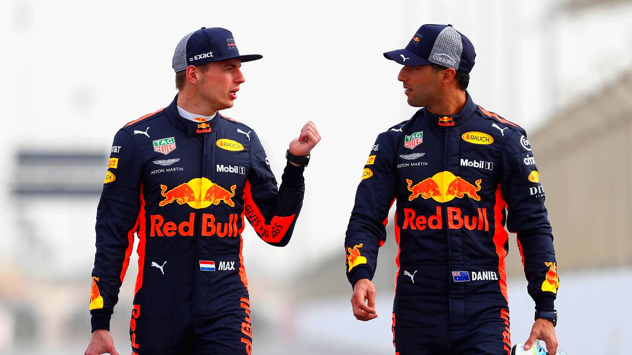 Ricciardo meckert über Verstappen