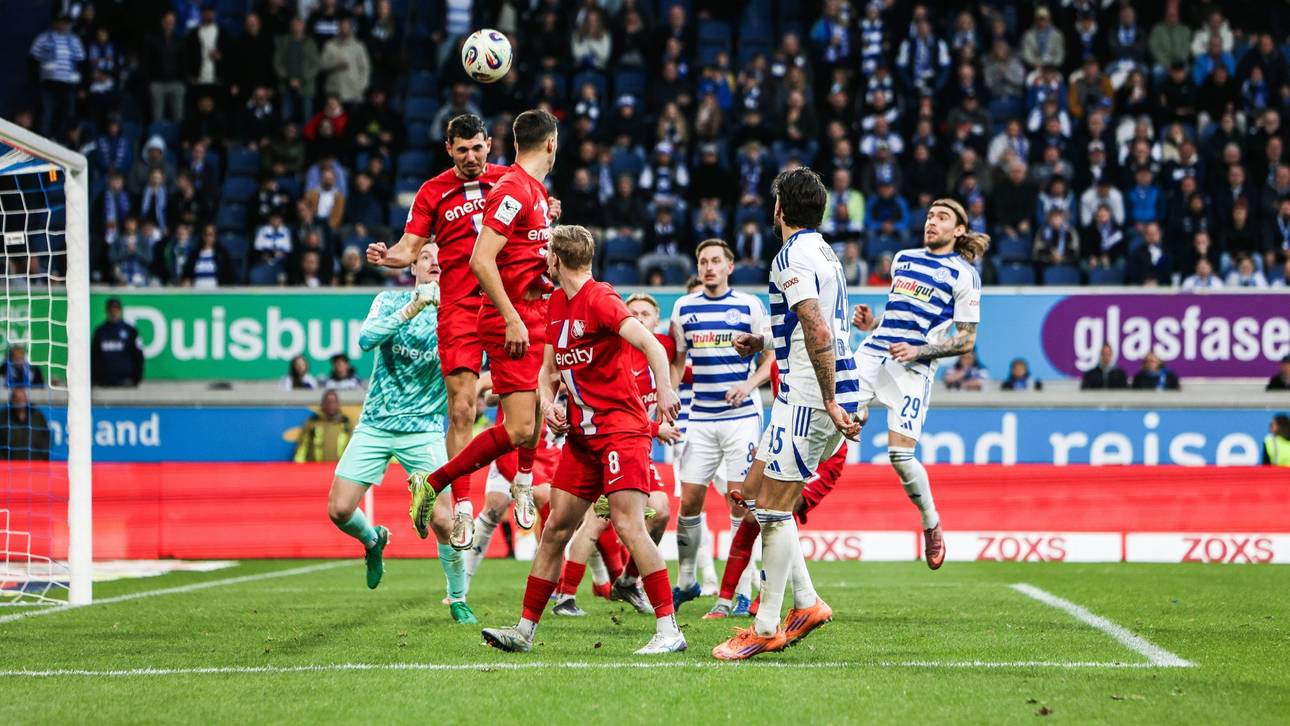 Duisburg patzt im Aufstiegsrennen