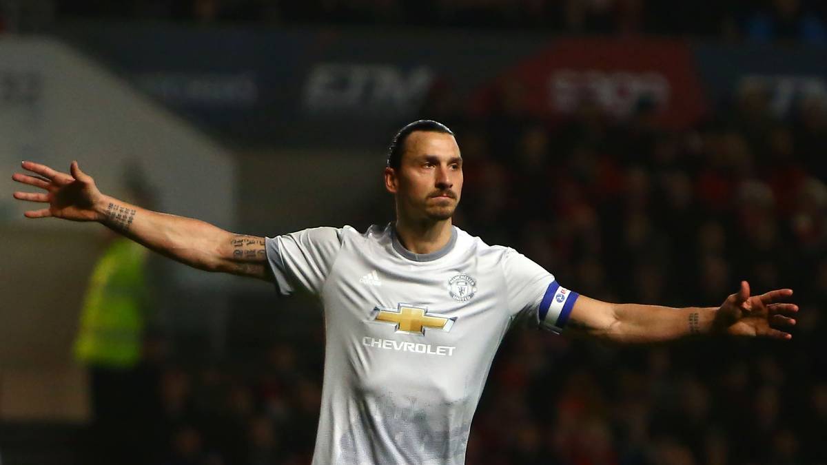 PLATZ 6 (geteilt): ZLATAN IBRAHIMOVIC (Manchester United) - 12,8 Millionen Euro