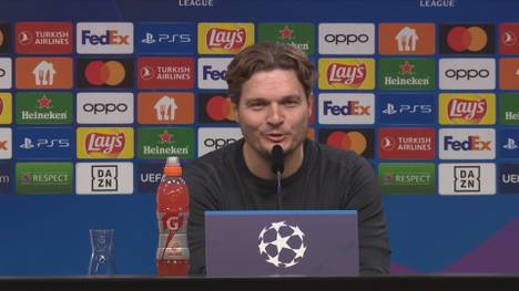 Borussia Dortmund schlägt Chelsea mit 1:0 und zaubert ob der starken kämpferischen Leistung Trainer Edin Terzic ein Lächeln ins Gesicht. Heute habe man nach einem beliebten Fan-Gesang gespielt.