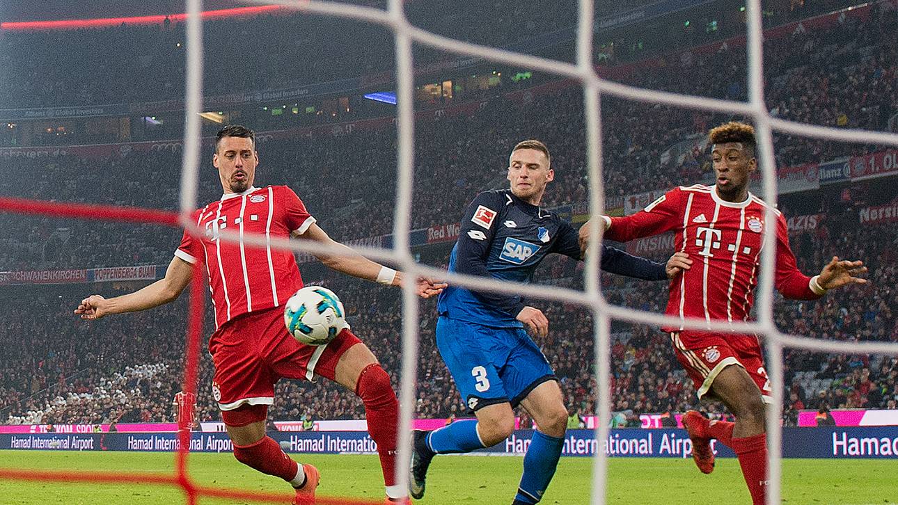 So erzielte Sandro Wagner (l.) sein erstes Tor für den FC Bayern