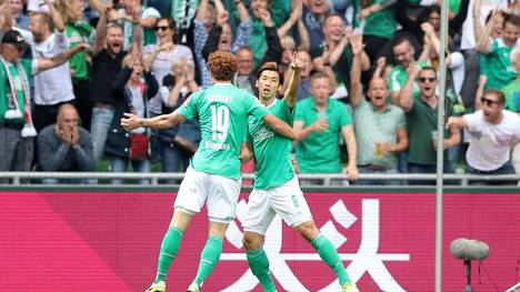 Yuya Osako schnürte den Doppelpack für Werder Bremen gegen den FCA