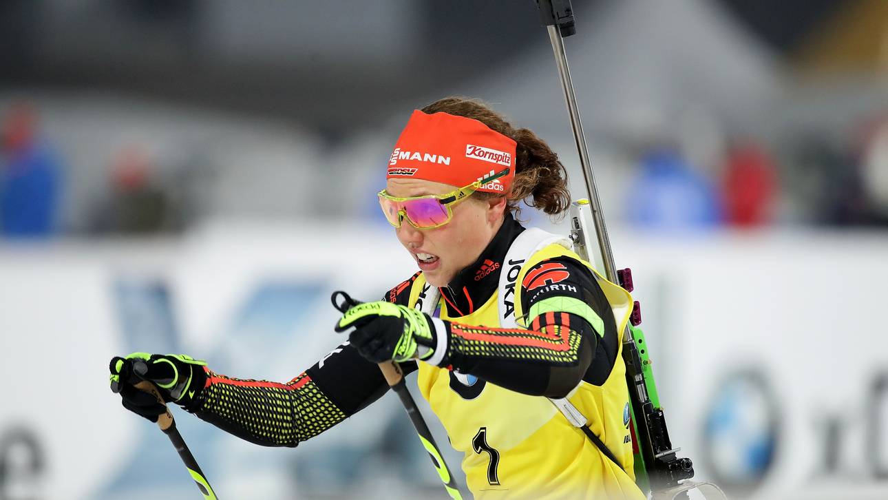 Dahlmeier bei Premiere auf Podest