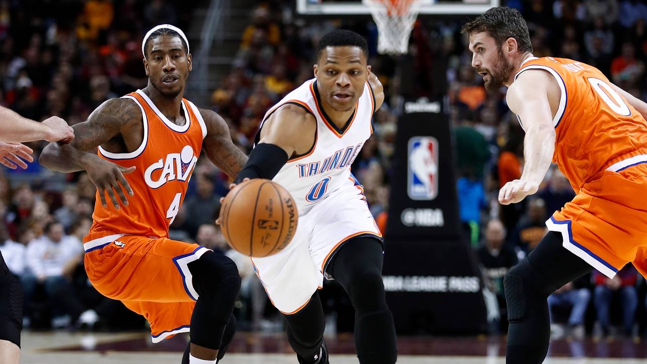 Westbrook führt LeBrons Cavs vor