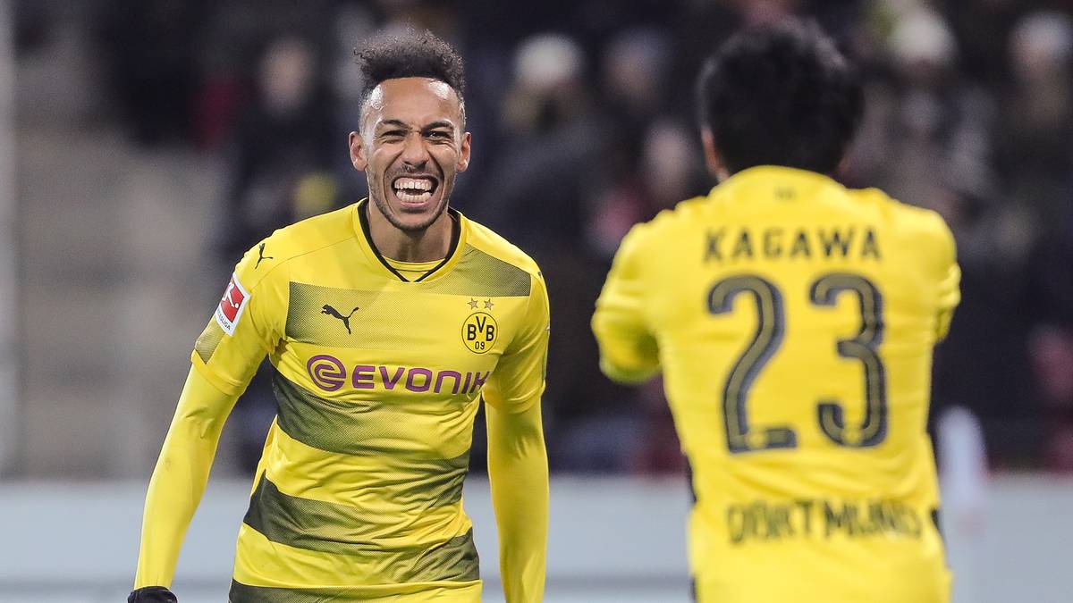 PLATZ 16: PIERRE-EMERICK AUBAMEYANG (Borussia Dortmund/jetzt beim FC Arsenal) - 4 Tore