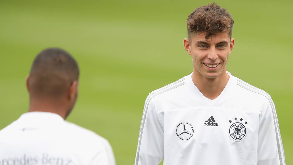 KAI HAVERTZ: Steht vor seinem Debüt für die Nationalmannschaft. Der Offensivspieler musste bei Leverkusens 1:3 gegen Wolfsburg auf der ungewohnten Sechserposition ran und wurde nach einer Stunde erlöst