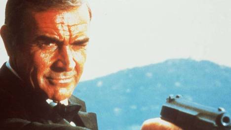 Sean Connery in der Rolle als James Bond im Film "Sag niemals nie"