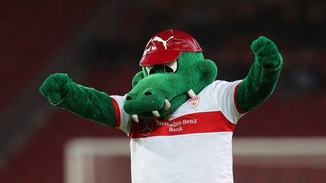 Fritzle ist das Maskottchen des VfB Stuttgart