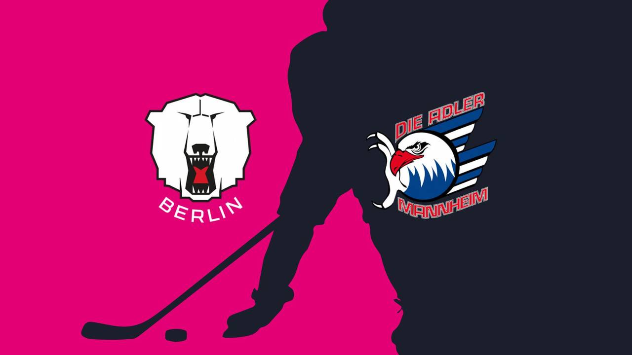 Eisbären Berlin - Adler Mannheim: Tore und Highlights | PENNY DEL