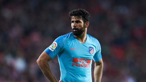 Athletic Club v  Club Atletico de Madrid - La Liga Nach seiner Sperre ist die Saison für Diego Costa beendet. Wegen fehlender Rückendeckung des Vereins verweigert er nun das Training