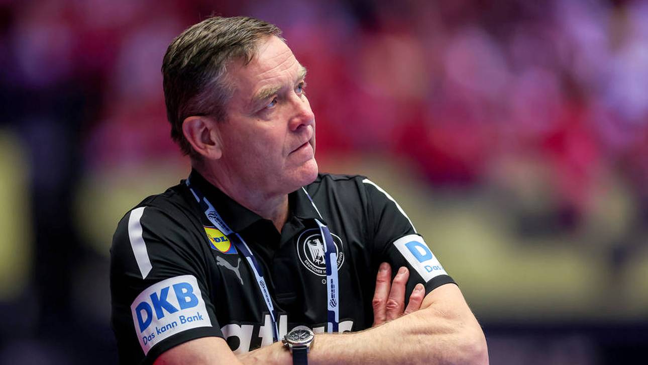 Alfred Gislason hat mit den deutschen Handballern gegen Dänemark verloren