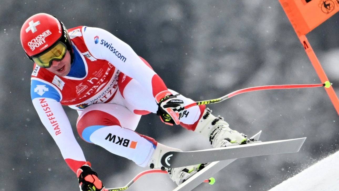Kitzbühel: Feuz gewinnt zweite Abfahrt, Deutsche enttäuschen erneut