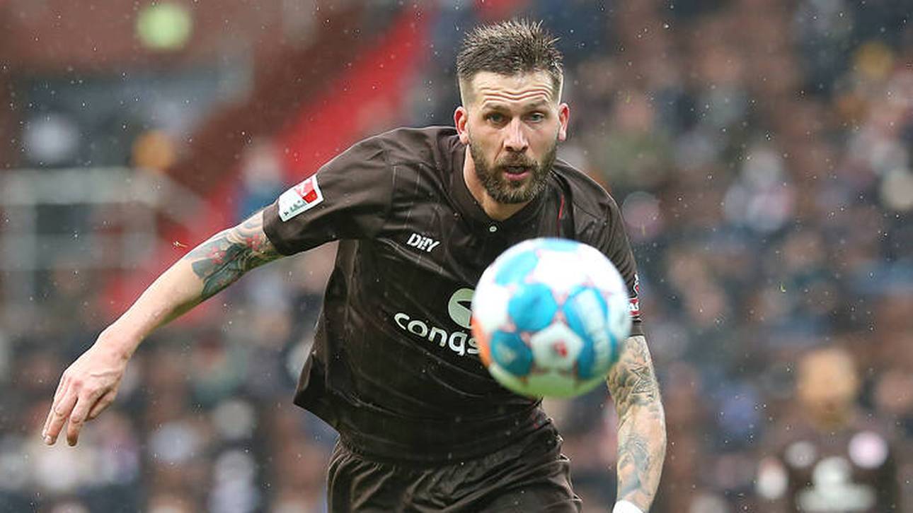 Burgstaller bei seiner Zeit beim FC St. Pauli