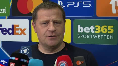 Der FC Bayern verliert im Hinspiel gegen Inter Mailand. Bayern-Boss Max Eberl spricht nach dem Spiel darüber, was die Mannschaft im Rückspiel besser machen muss. 