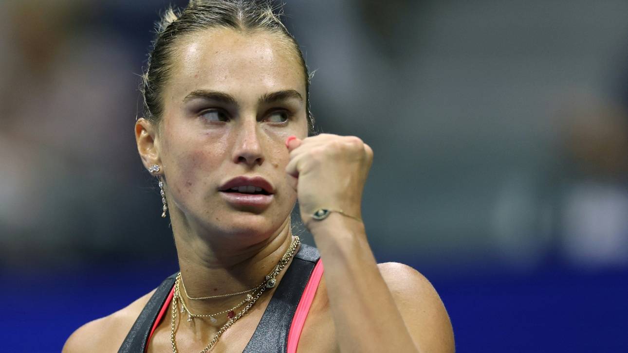 Sabalenka mit Mühe in Runde drei